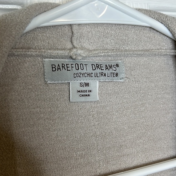 Barefoot Dreams CozyChic Ultra Lite Open Cardigan Size Small - Picture 6 of 8